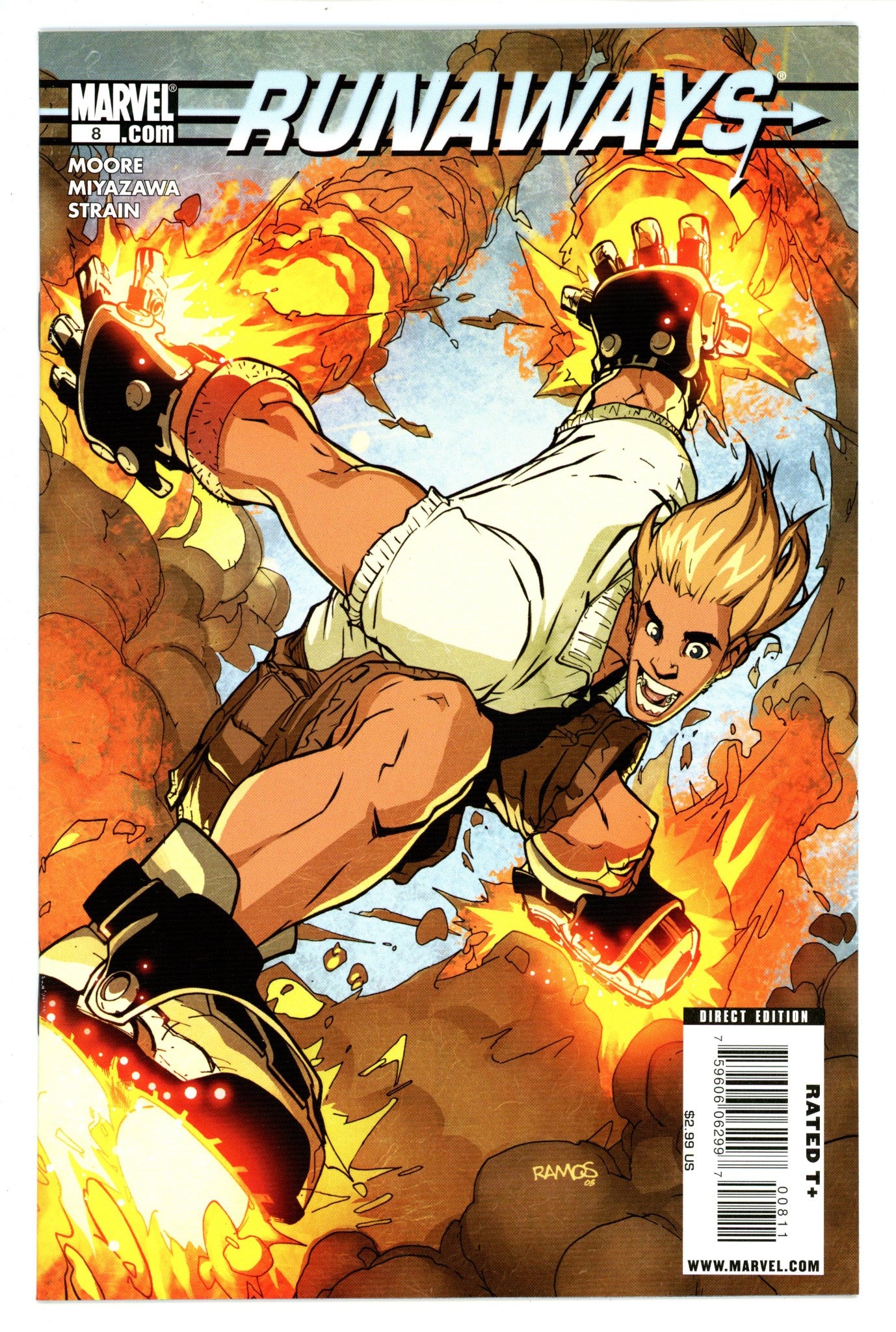 Runaways Vol 3 8 High Grade (2009) 