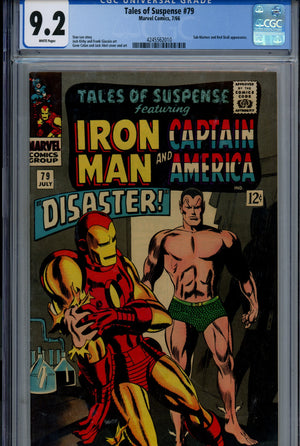 Tales of Suspense Vol 1 79 CGC 9.2 (NM-) (1966) 
