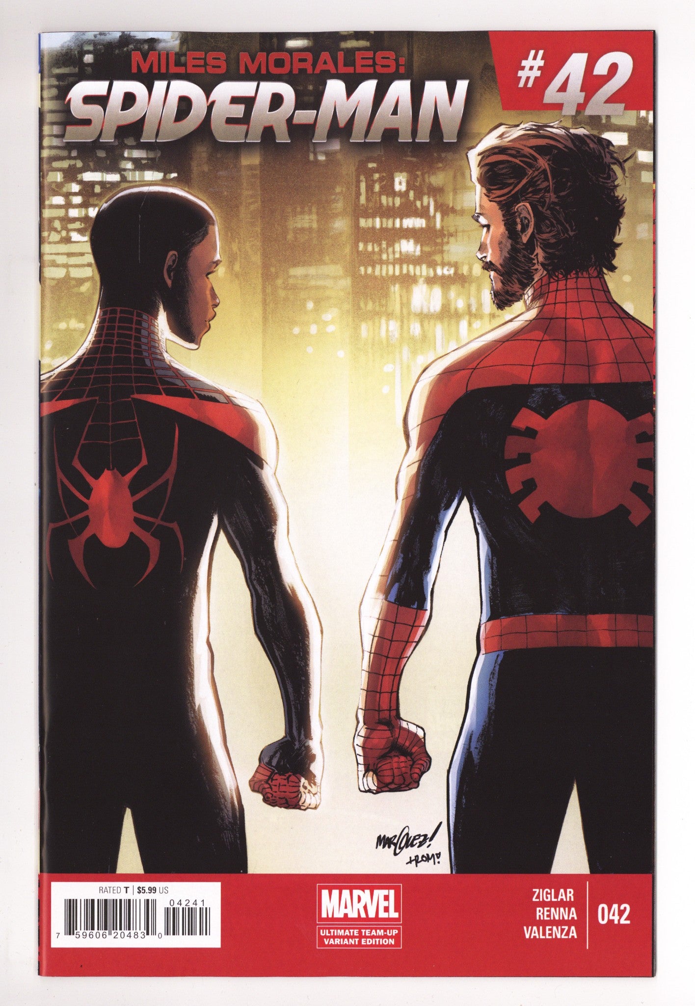 Miles Morales: Spider-Man Vol 2 42 Marquez Homage Variant (2026)