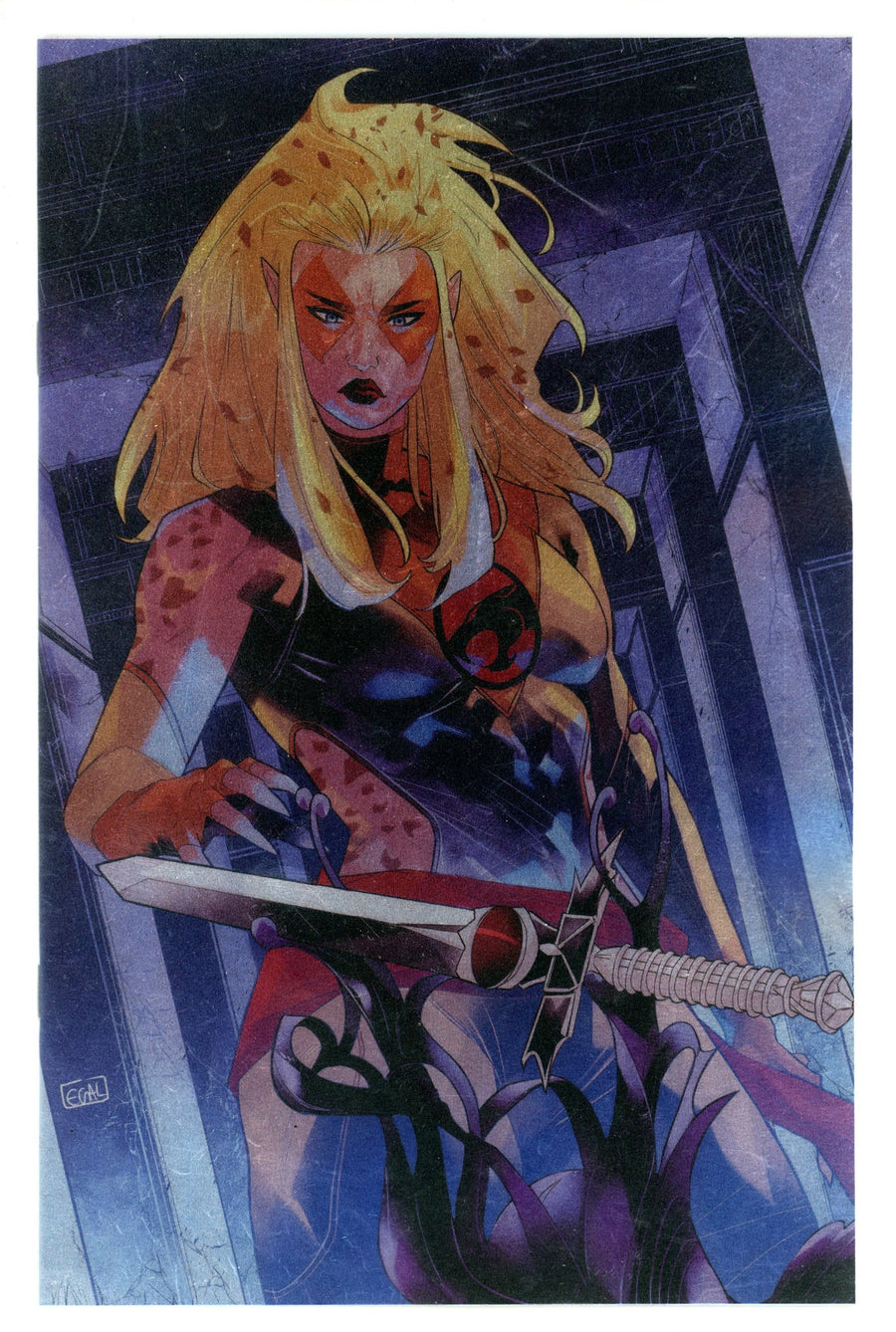 Thundercats Cheetara 1 Galmon Foil Virgin Incentive Variant NM (2024)