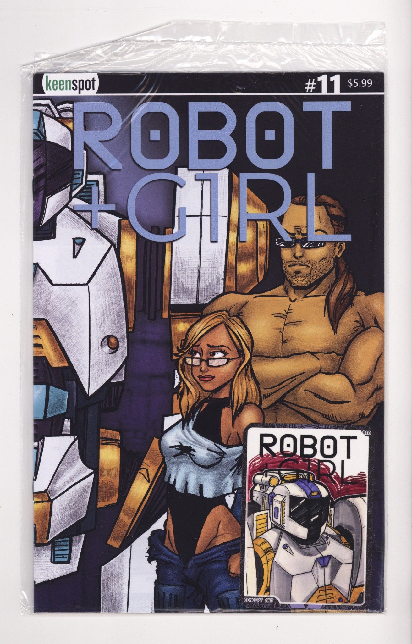 Robot + Girl 11 White Connecting Variant (2026)