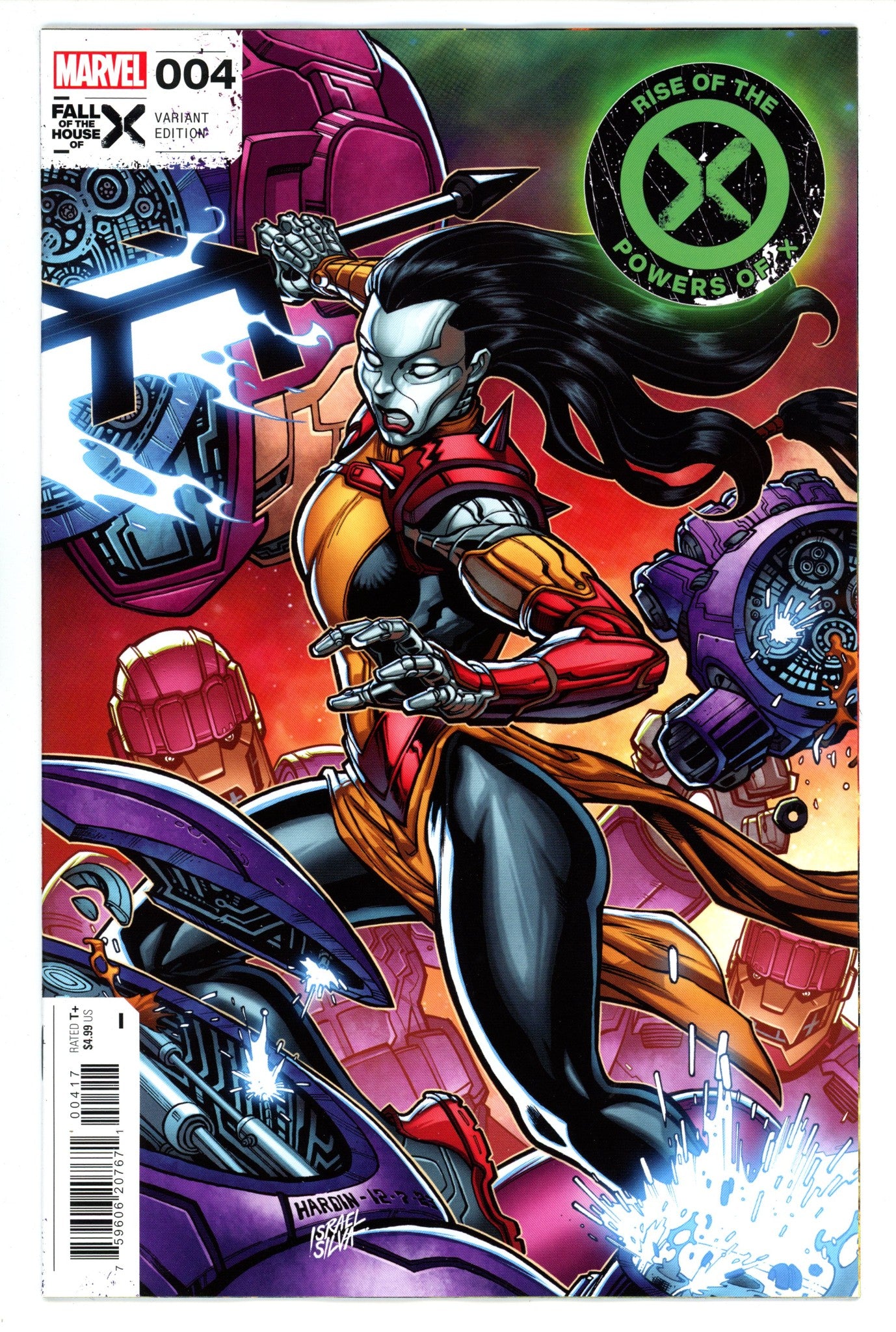 Rise Of The Powers Of X 4 Hardin Incentive Variant NM+ (2024)