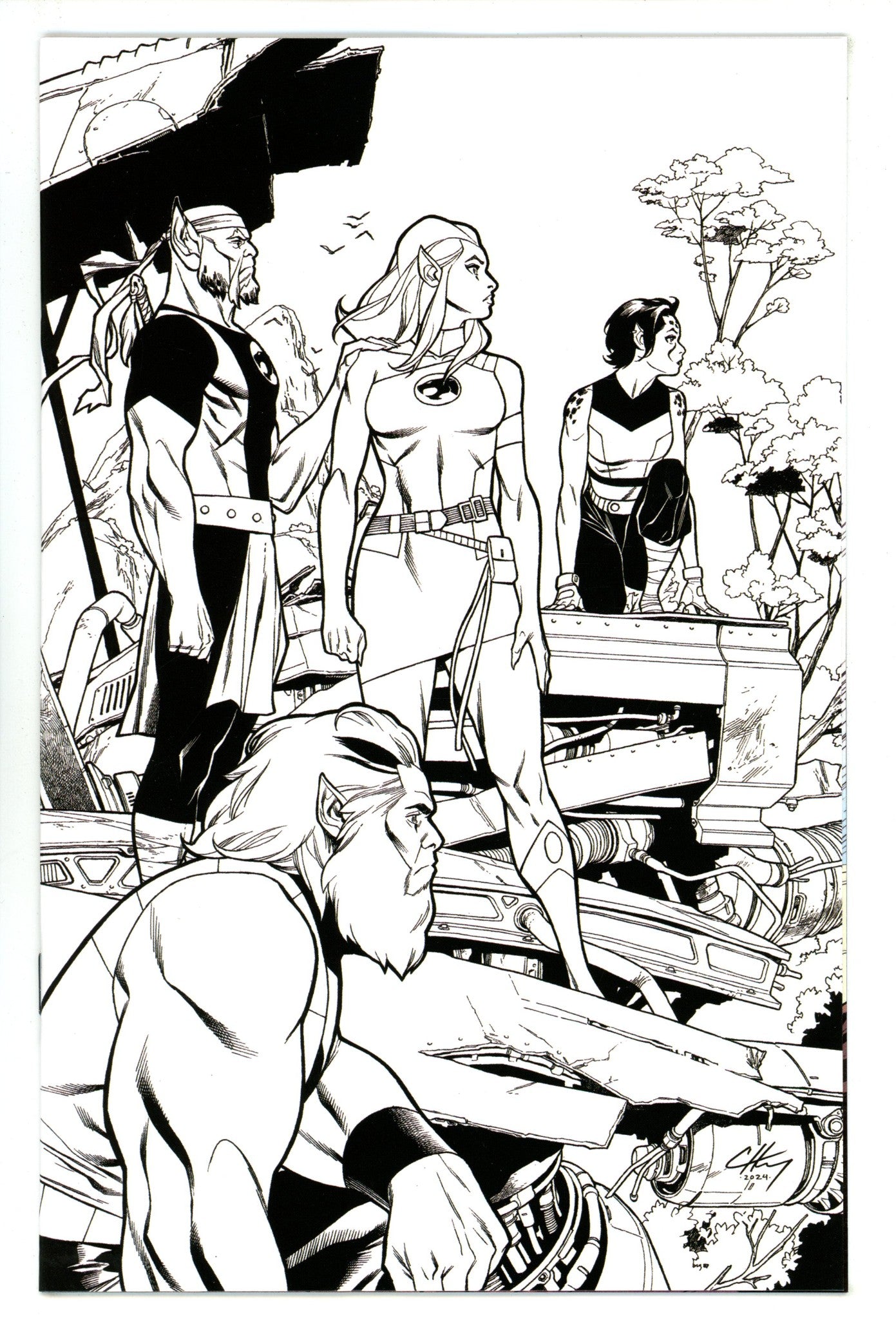 Thundercats Lost 4 Henry B&W Virgin Incentive (2025)