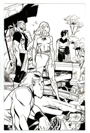 Thundercats Lost 4 Henry B&W Virgin Incentive (2025)