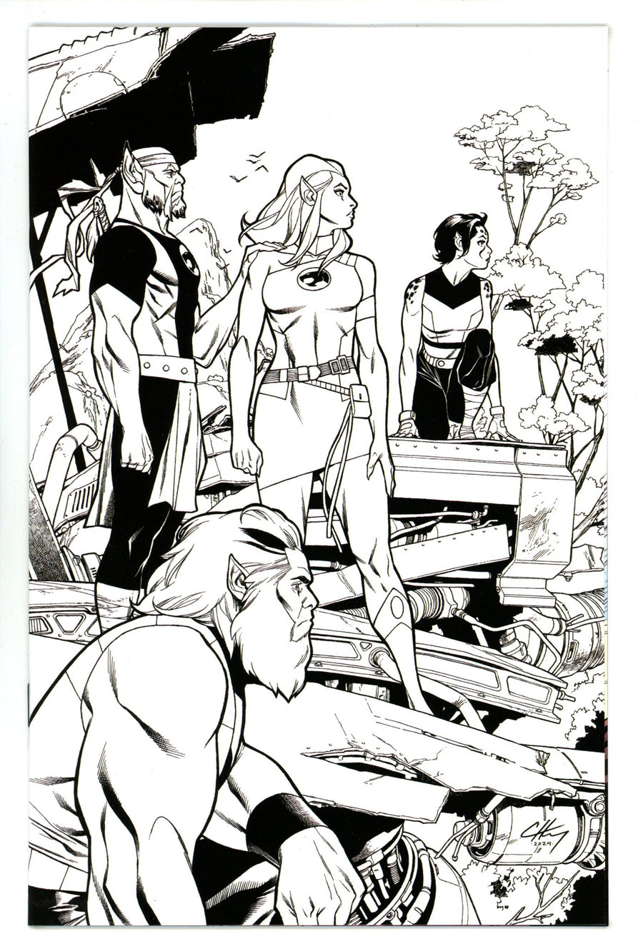 Thundercats Lost 4 Henry B&W Virgin Incentive (2025)