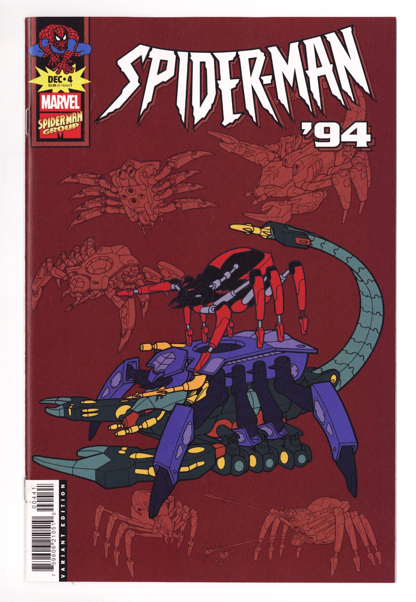 Spider-Man '94 4 Animation Variant (2025)