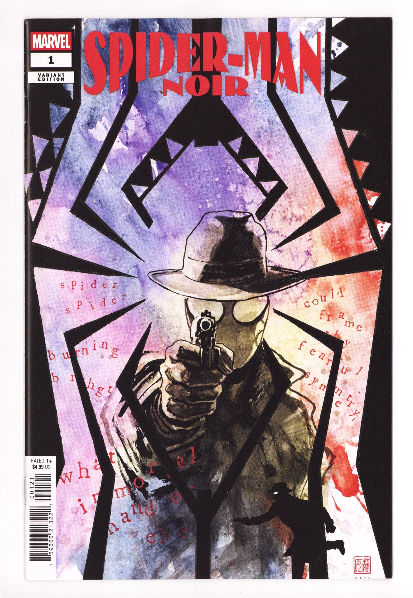 Spider-Man Noir Vol 3 1 Mack Variant (2025)