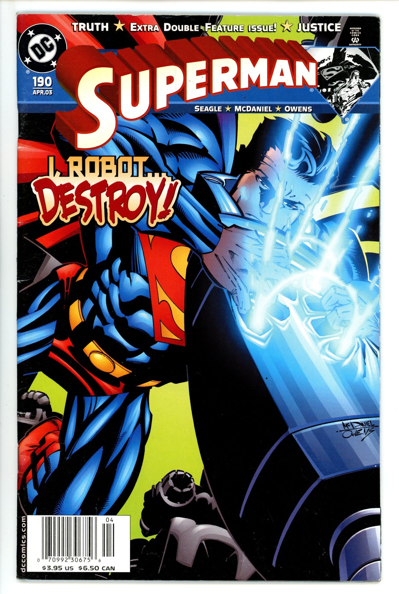 Superman Vol 2 190 Newsstand FN- (2003)