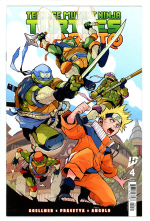 Teenage Mutant Ninja Turtles X Naruto 4 Kerschl Variant (2025)