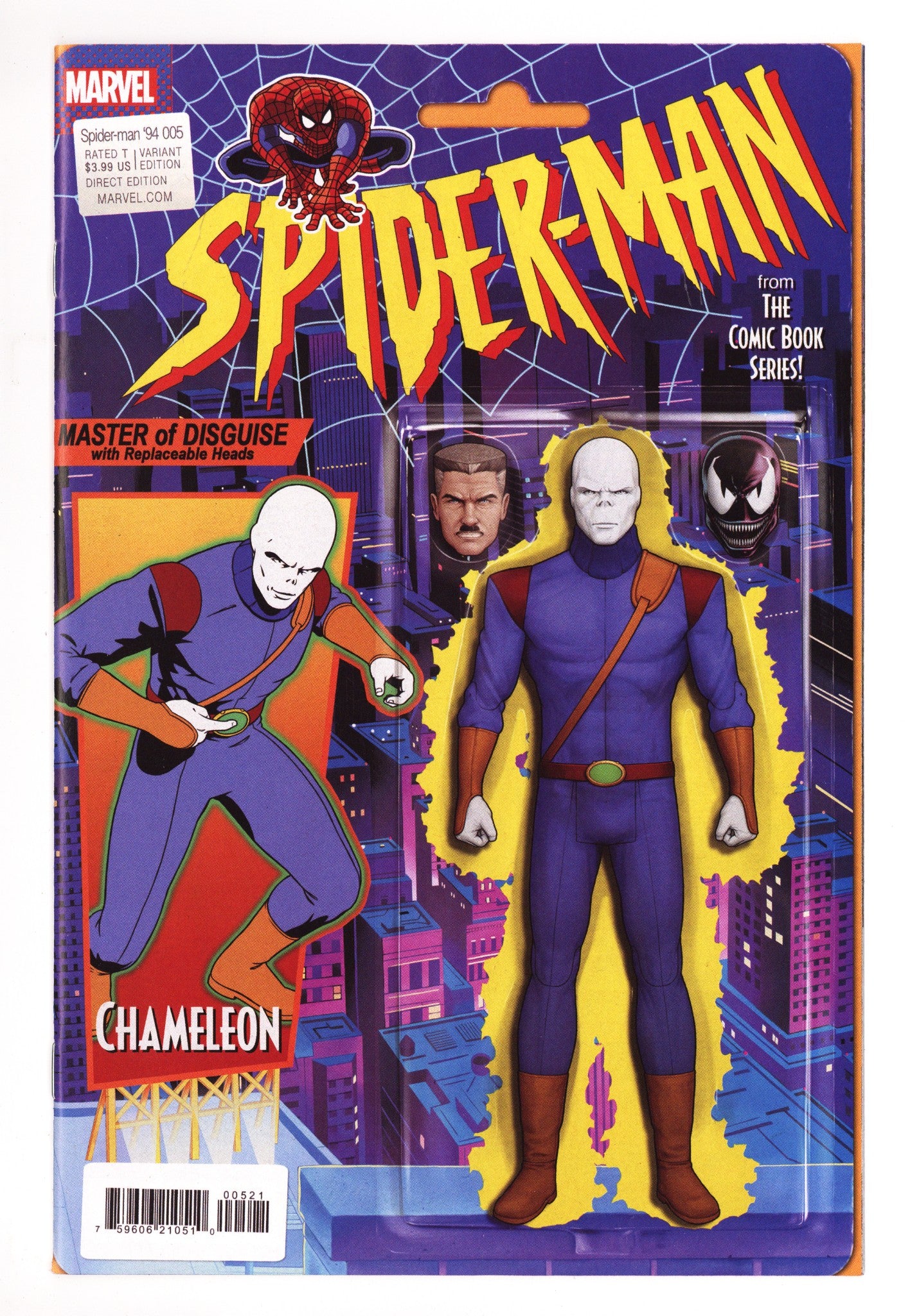 Spider-Man '94  5 Christopher  Action Figure Variant   (2026)