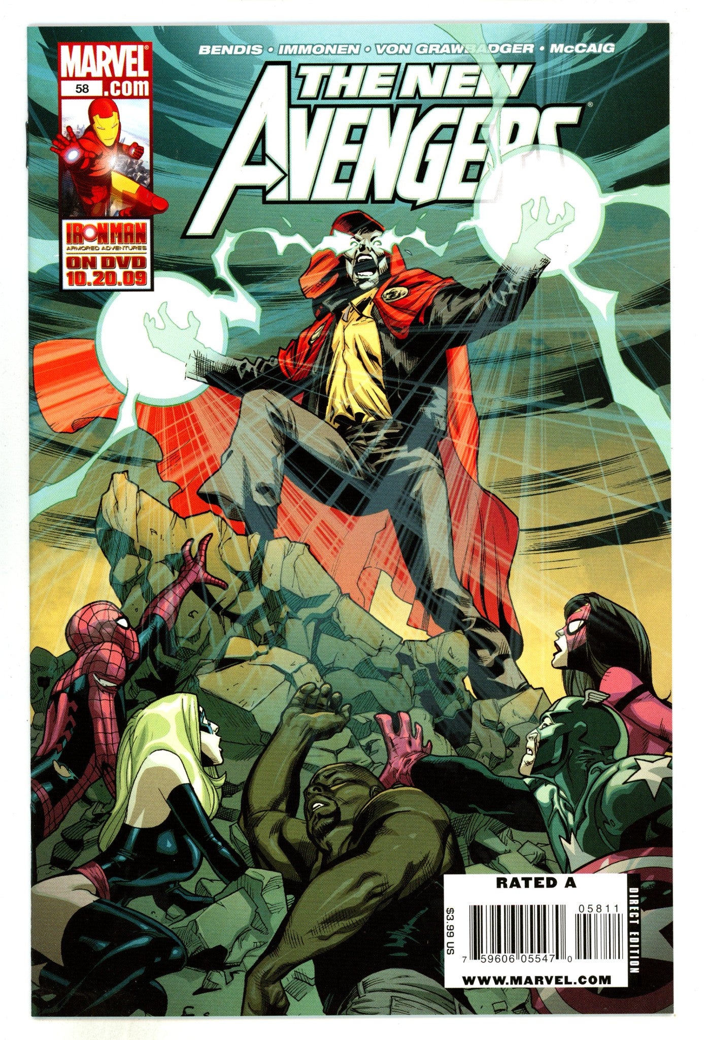 New Avengers Vol 1 58  High Grade  (2009)  