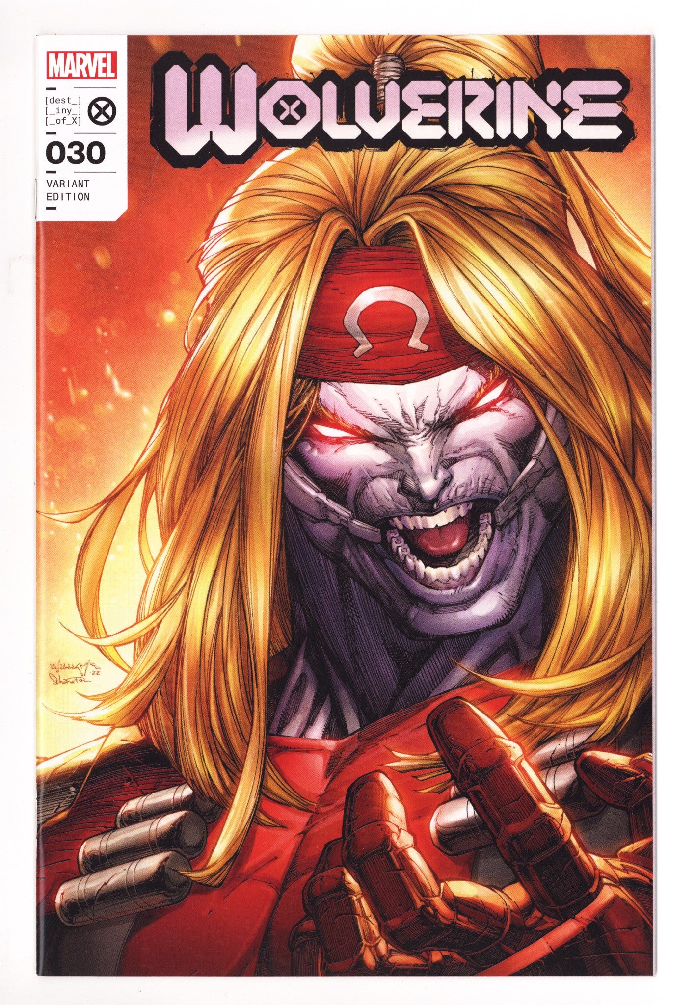 Wolverine Vol 7 30 High Grade (2023) Williams Exclusive Variant 