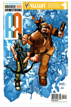 A&A: The Adventures of Archer & Armstrong 1 High Grade (2016) 2nd Print 