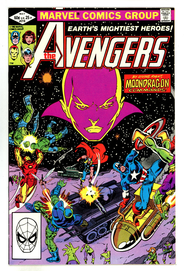 The Avengers Vol 1 219 Mid Grade (1982)