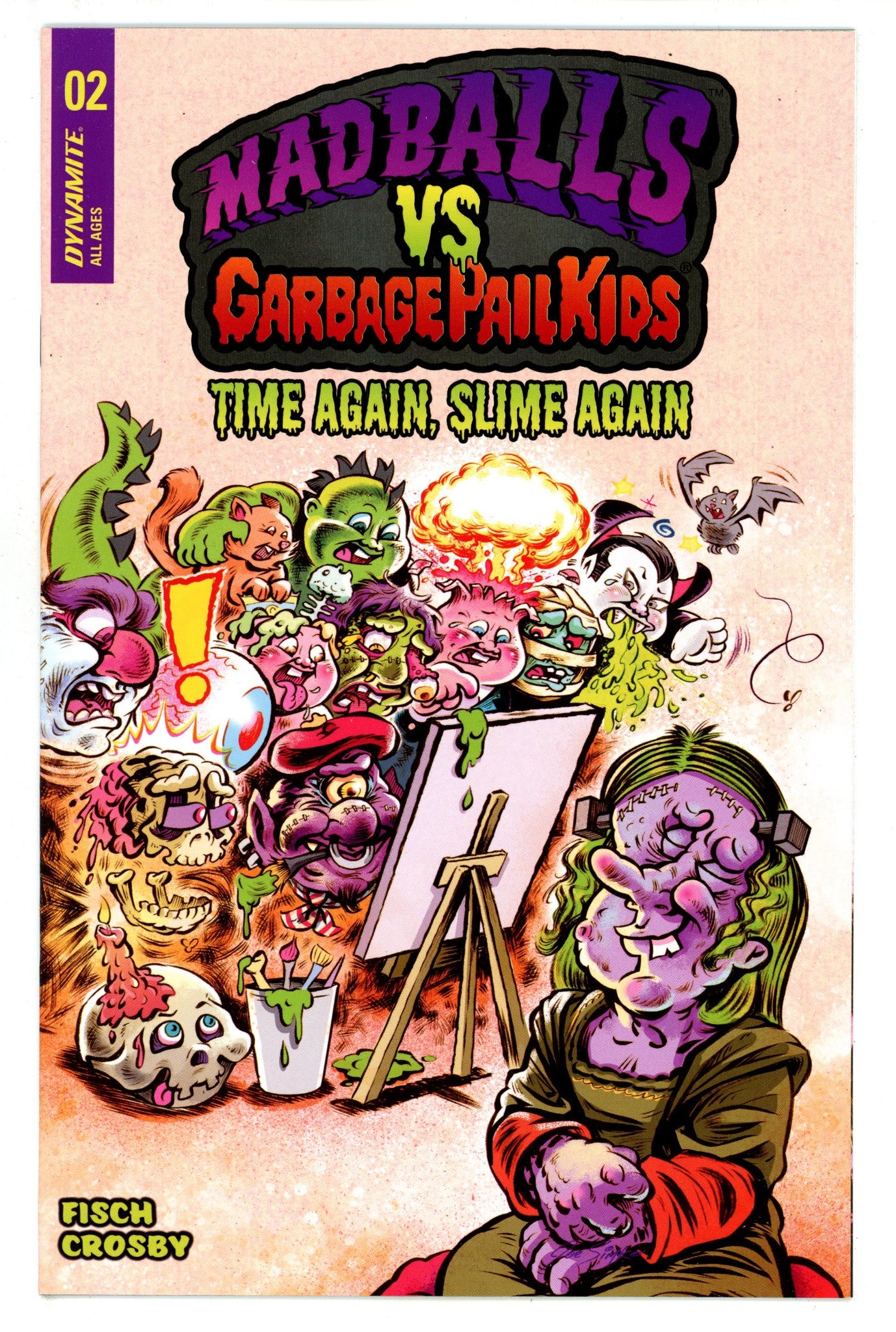 Madballs vs Garbage Pail Kids 2 High Grade (2022) Crosby Variant 