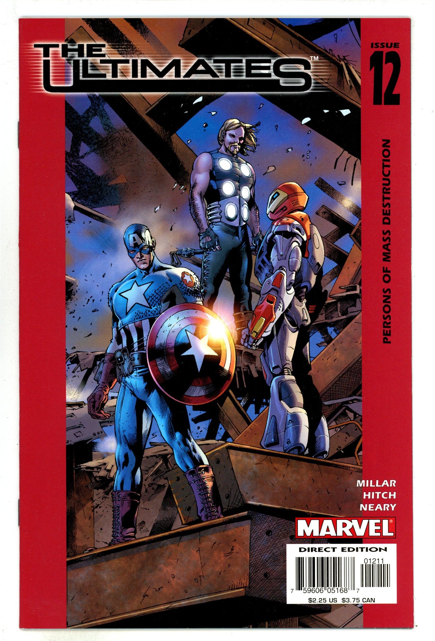 The Ultimates Vol 1 12 High Grade (2003) 