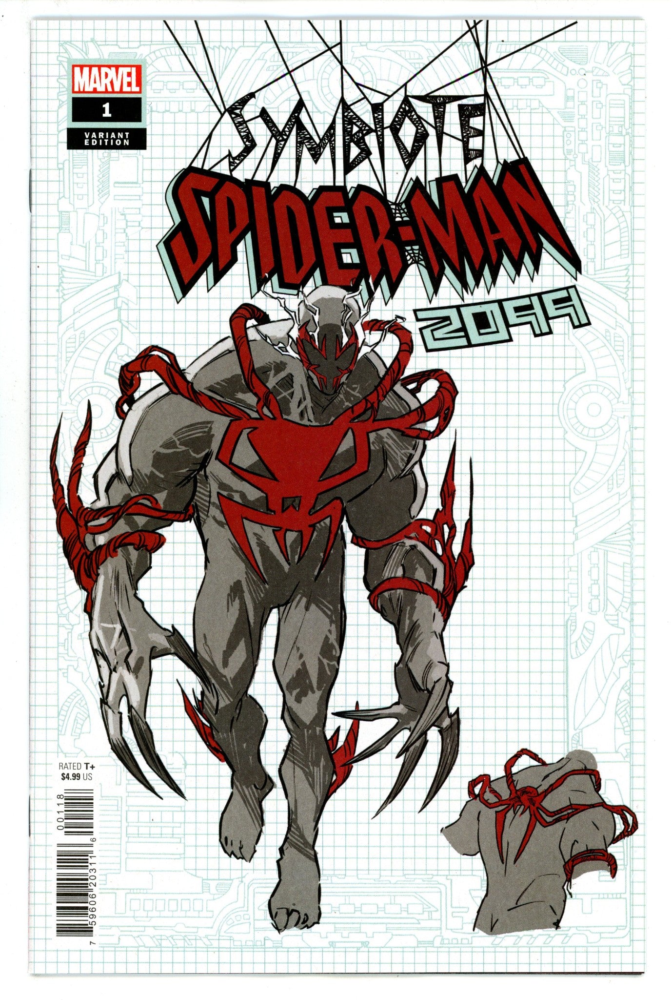 Symbiote Spider-Man 2099 1 AntÃ´nio Design Incentive Variant NM (2024)