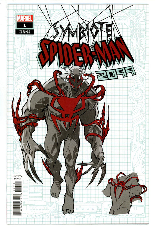 Symbiote Spider-Man 2099 1 Ant‚àö√â¬¨¬•nio Design Incentive Variant NM (2024)