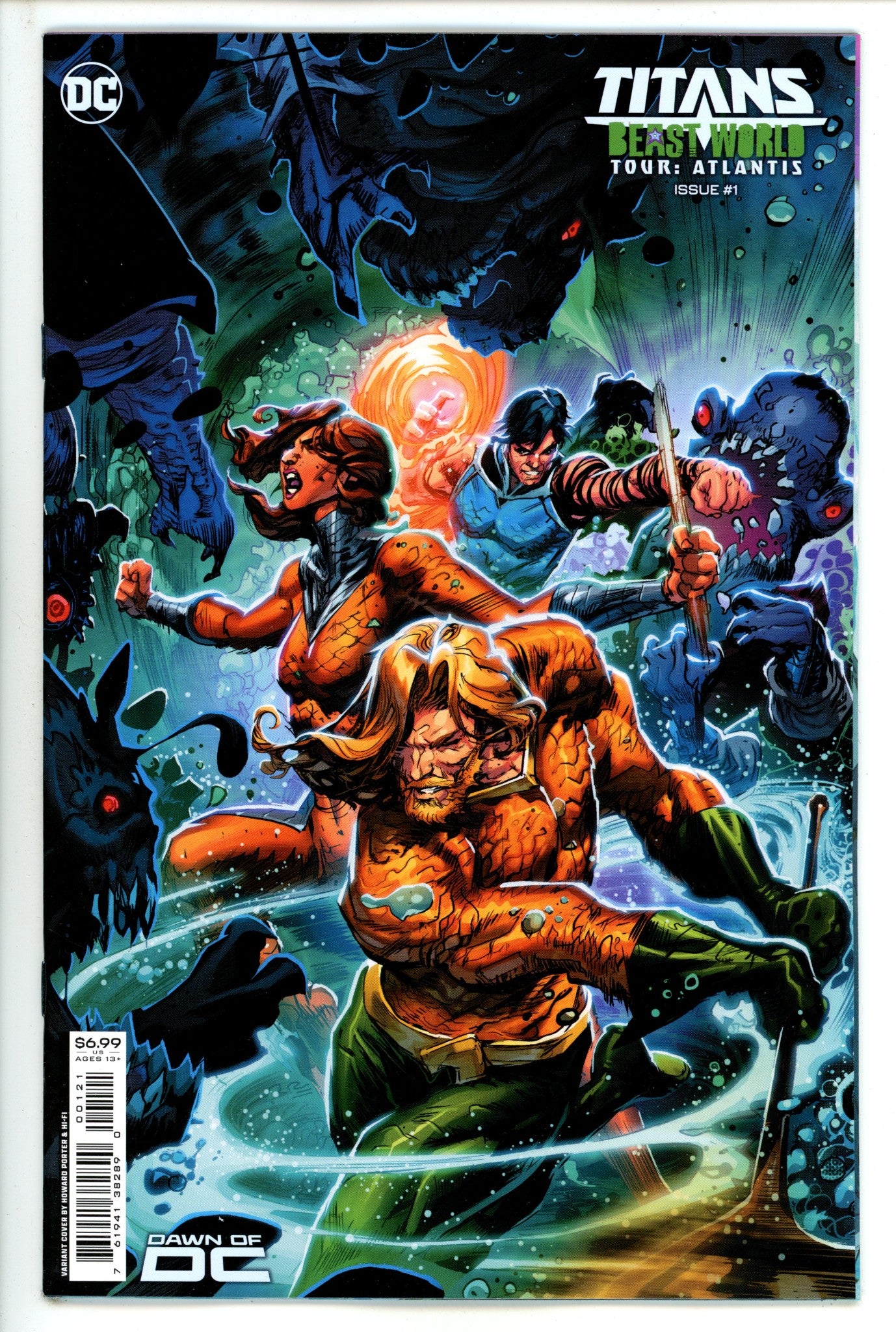 Titans Beast World Tour Atlantis 1 Porter Variant (2024)