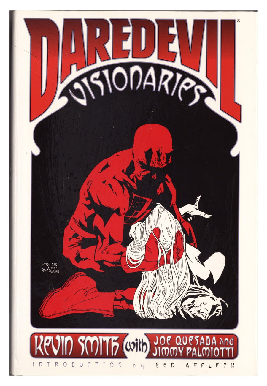 Daredevil Visionaries: Kevin Smith HC     Low Grade   (2000)        Signed x3 1st Page Kevin Smith, Joe Quesada & Jimmy Palmiotti 
