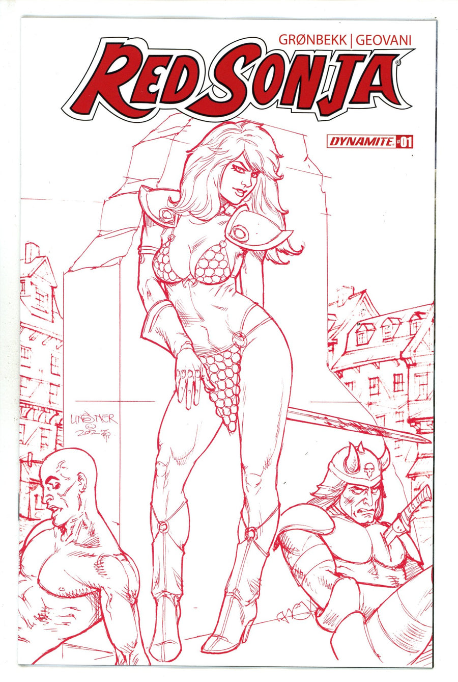 Red Sonja Vol 7 1 Linsner Incentive Variant (2023)