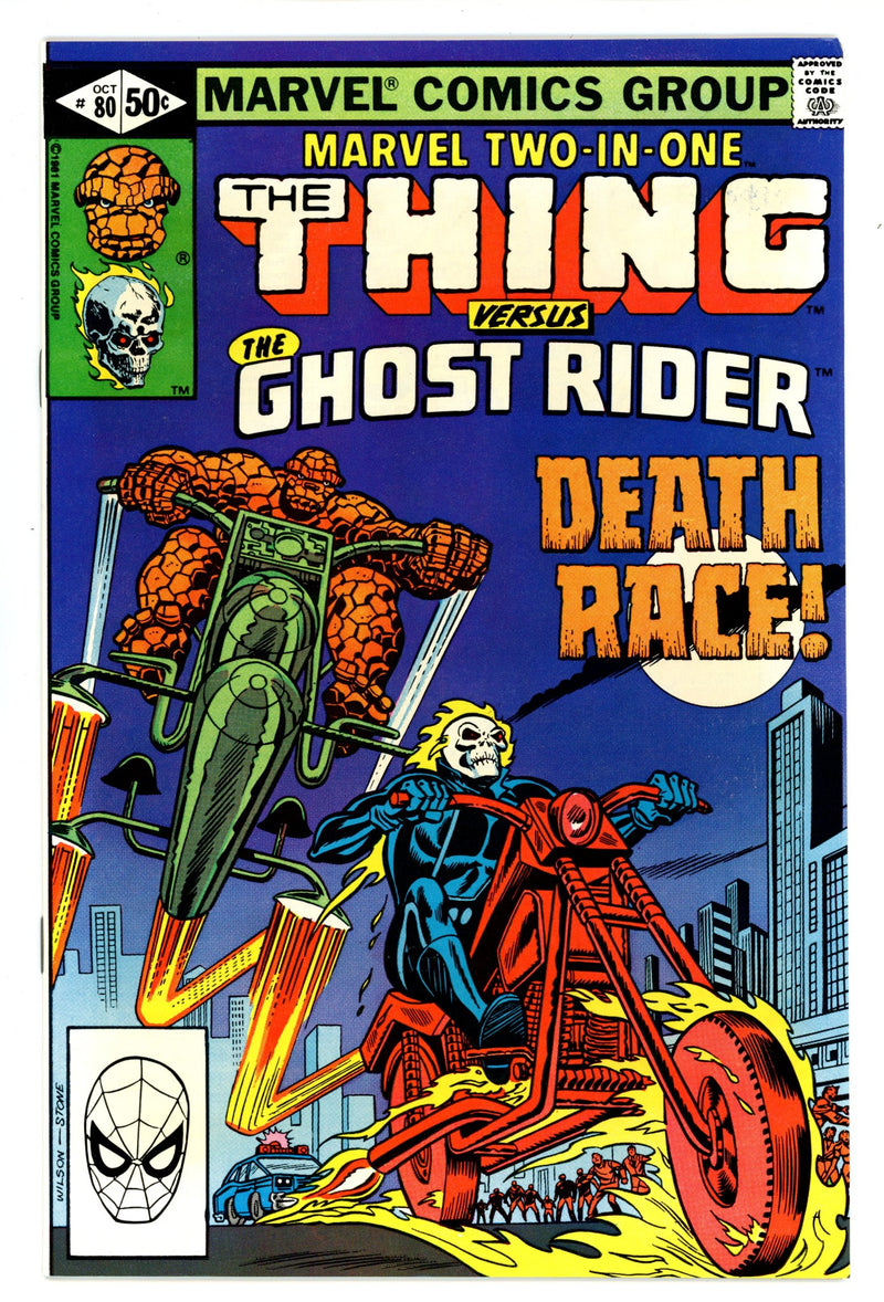 Marvel Two-in-One Vol 1 80 NM- (9.2) (1981) 