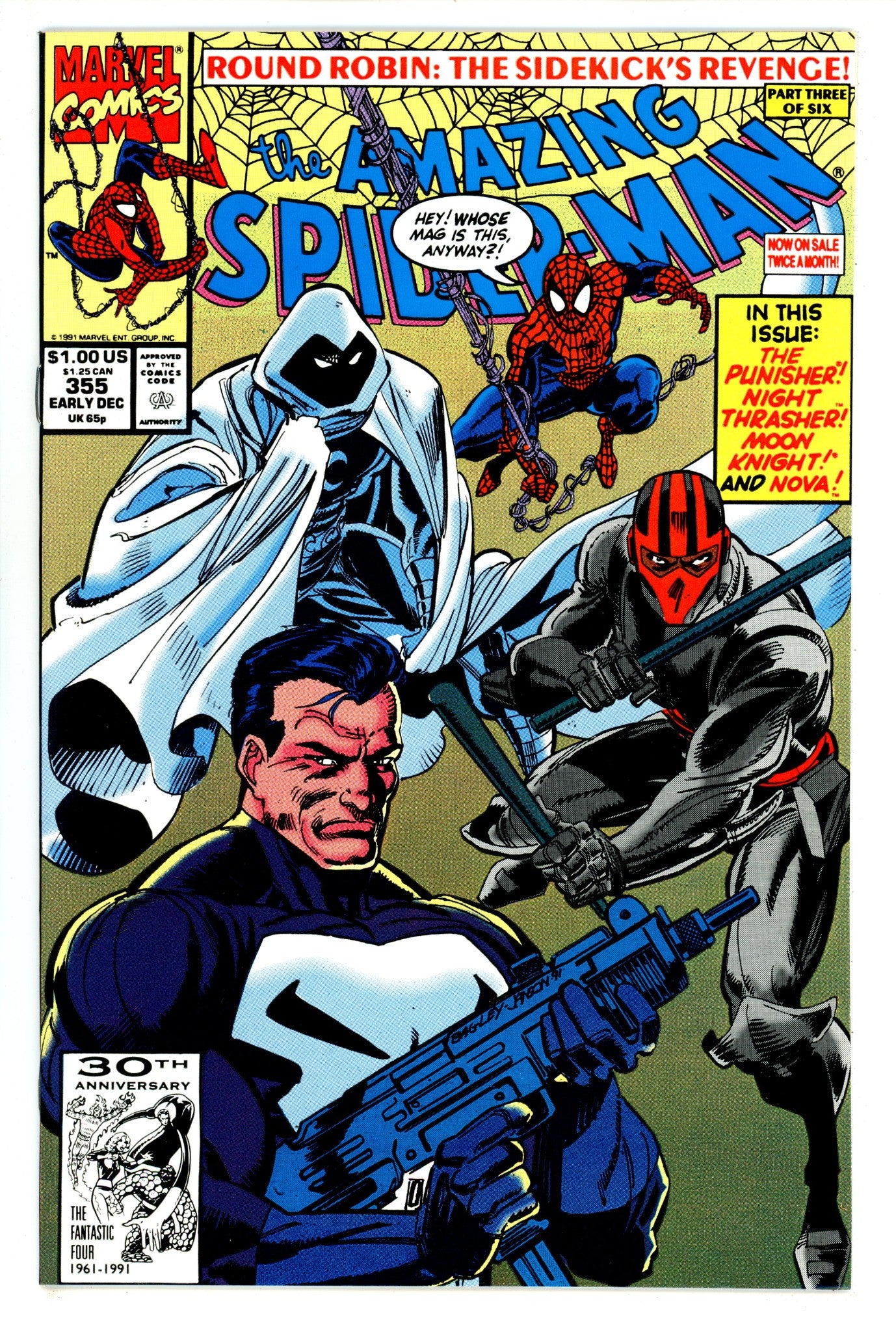 The Amazing Spider-Man Vol 1 355 NM- (9.2) (1991) 