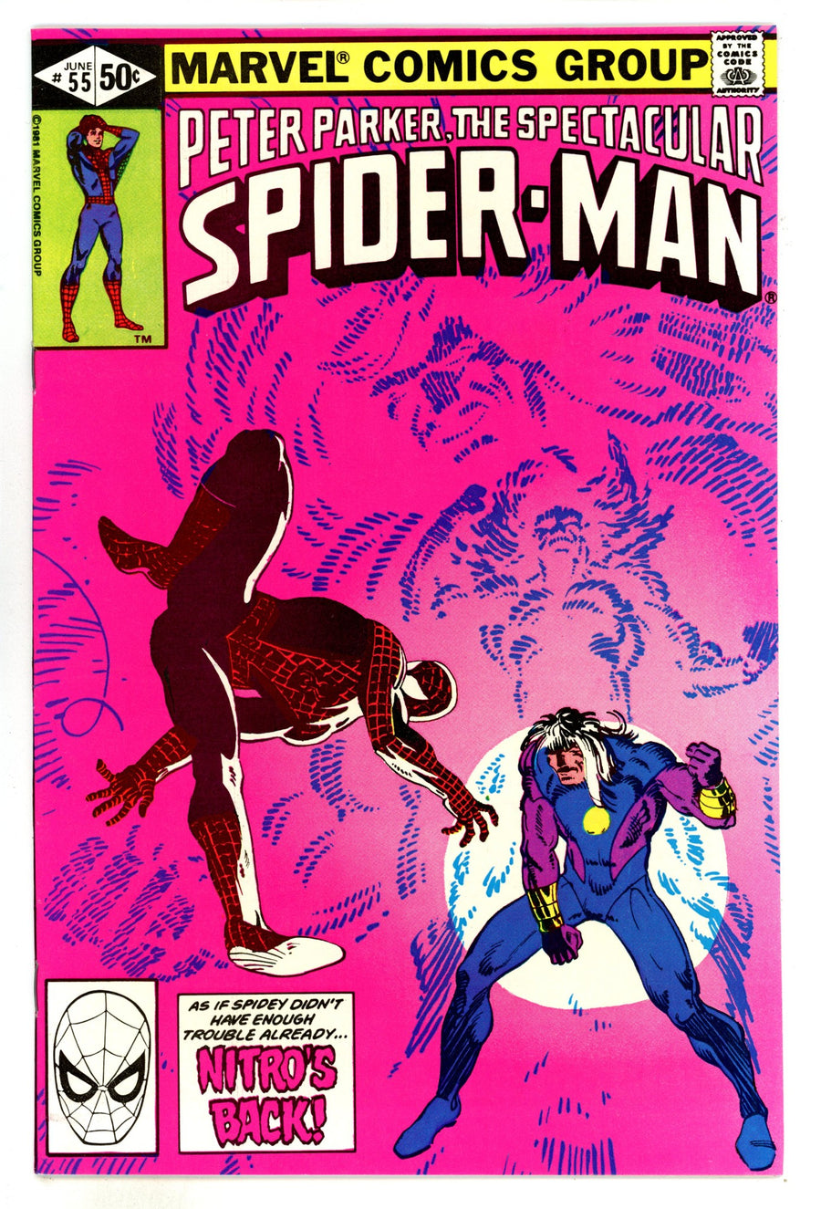 The Spectacular Spider-Man Vol 1 55  VF/NM (9.0)  (1981)  