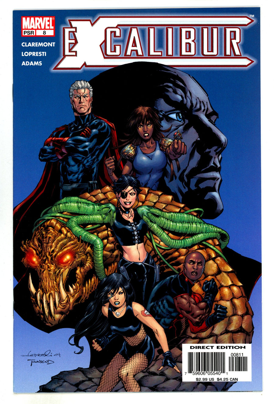 Excalibur Vol 3 8  High Grade  (2005)  