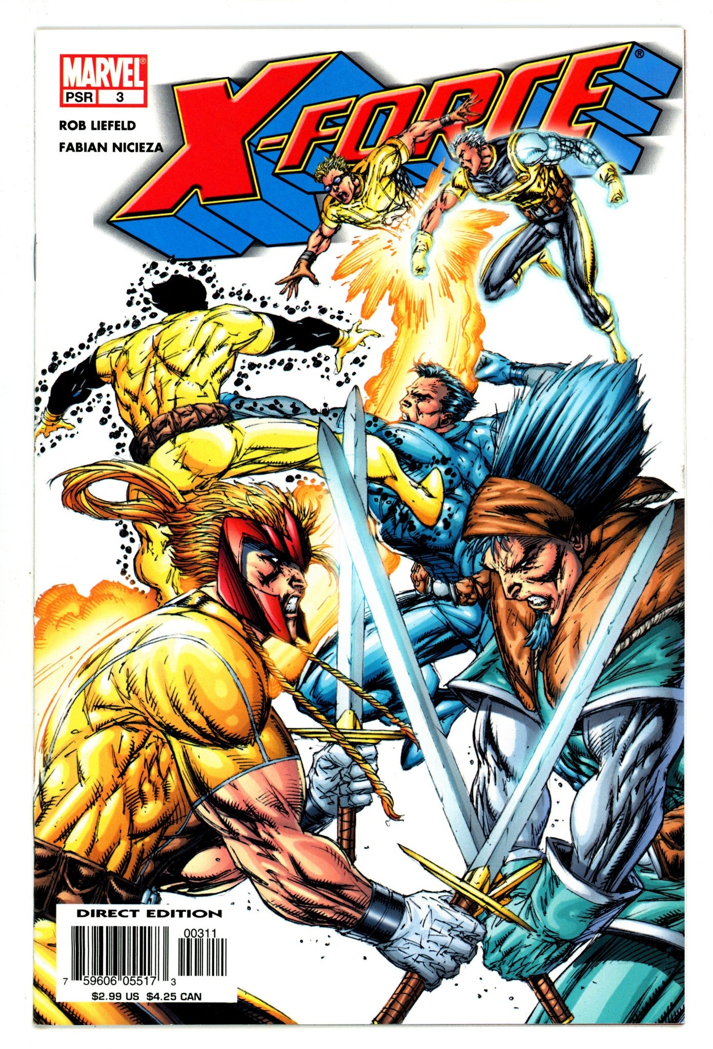 X-Force Vol 2 3 Mid Grade (2004) 