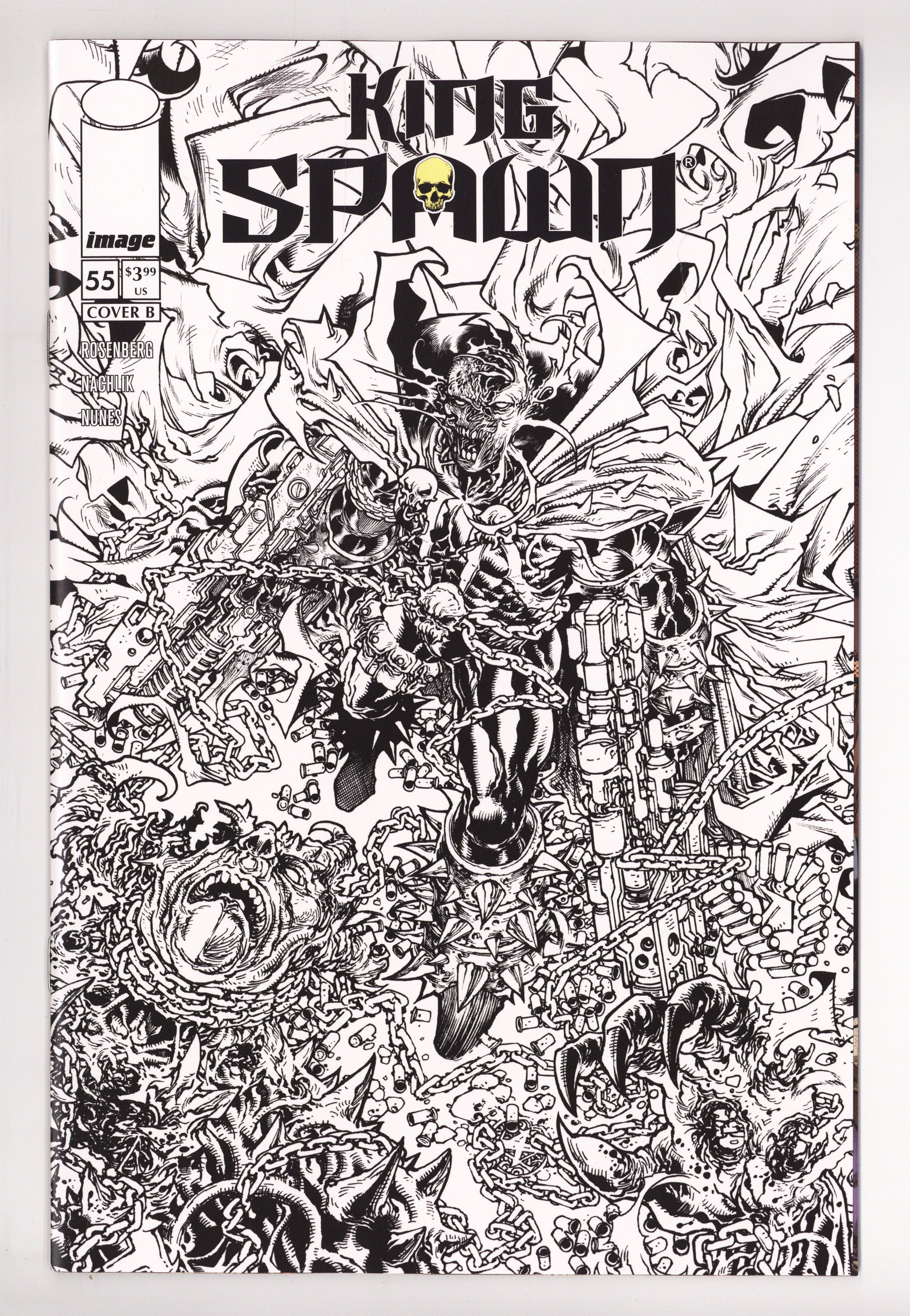 King Spawn 55 Tolibao B&W Variant (2026)