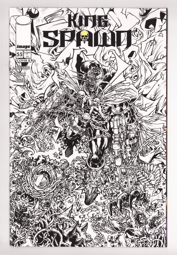 King Spawn 55 Tolibao B&W Variant (2026)