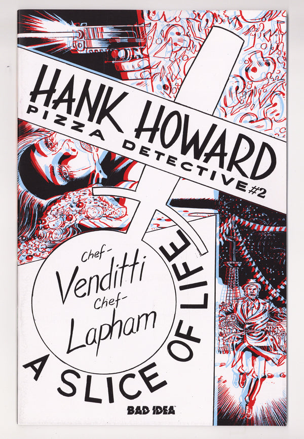 Hank Howard Pizza Detective A Slice Of Life 2 Lapham 3D Incentive VF/NM (2026)