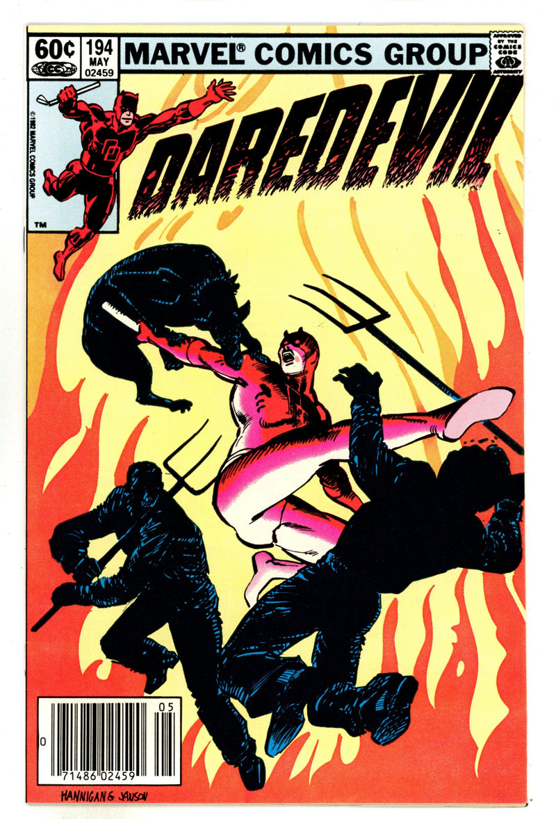 Daredevil Vol 1 194 Mid Grade (1983) Newsstand 