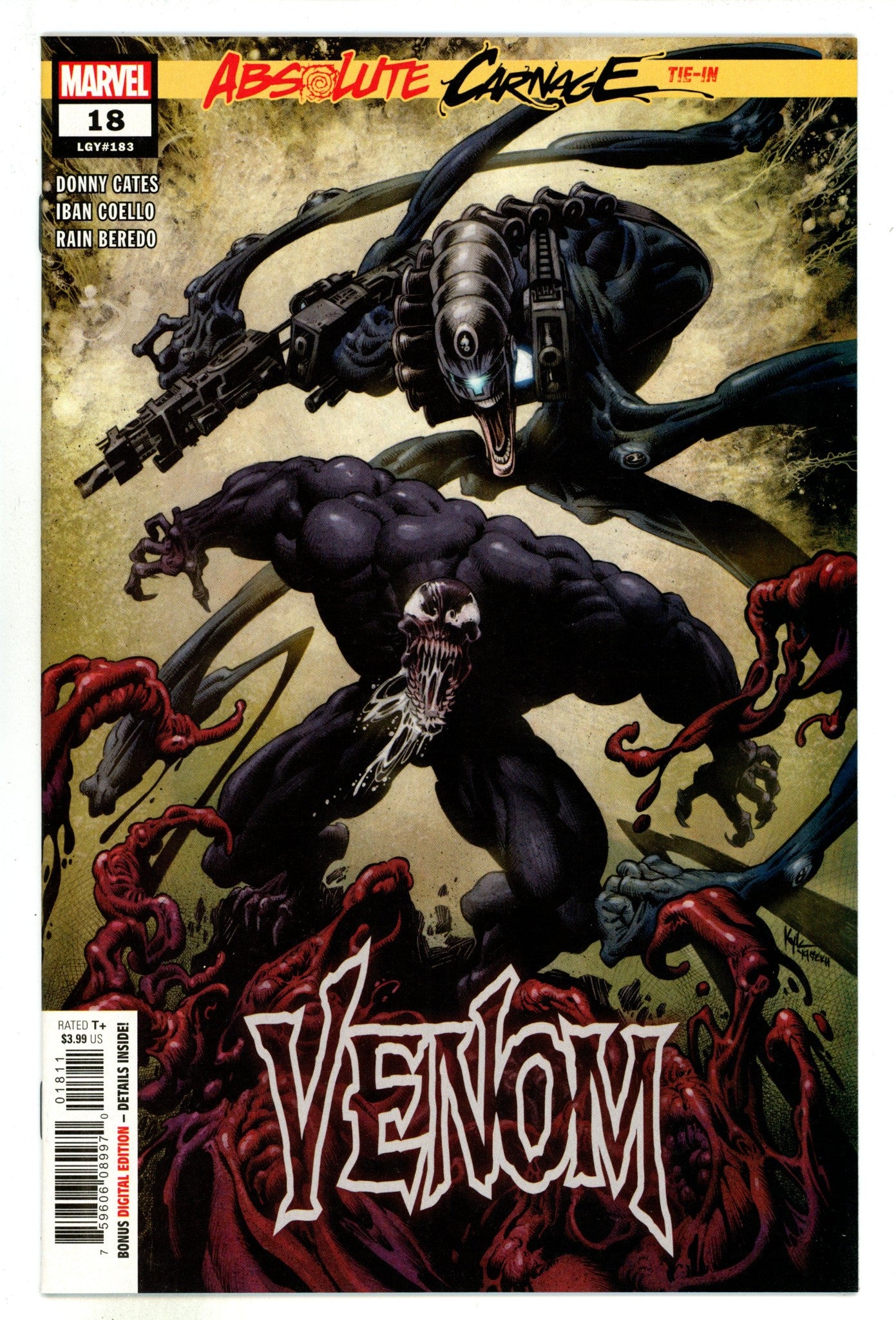Venom Vol 4 18 (183) High Grade (2019) 