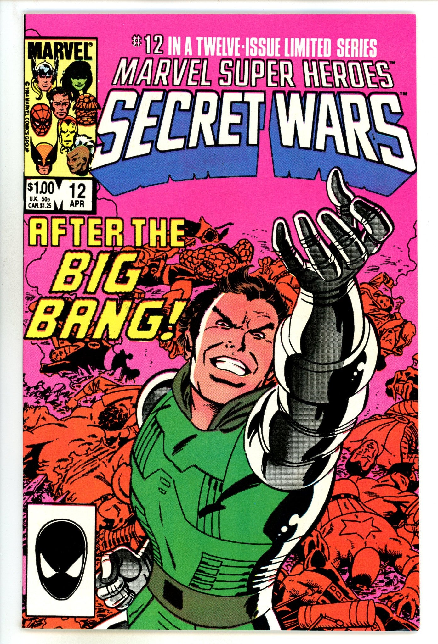 Marvel Super-Heroes Secret Wars  12  VF (8.0)  (1985)  