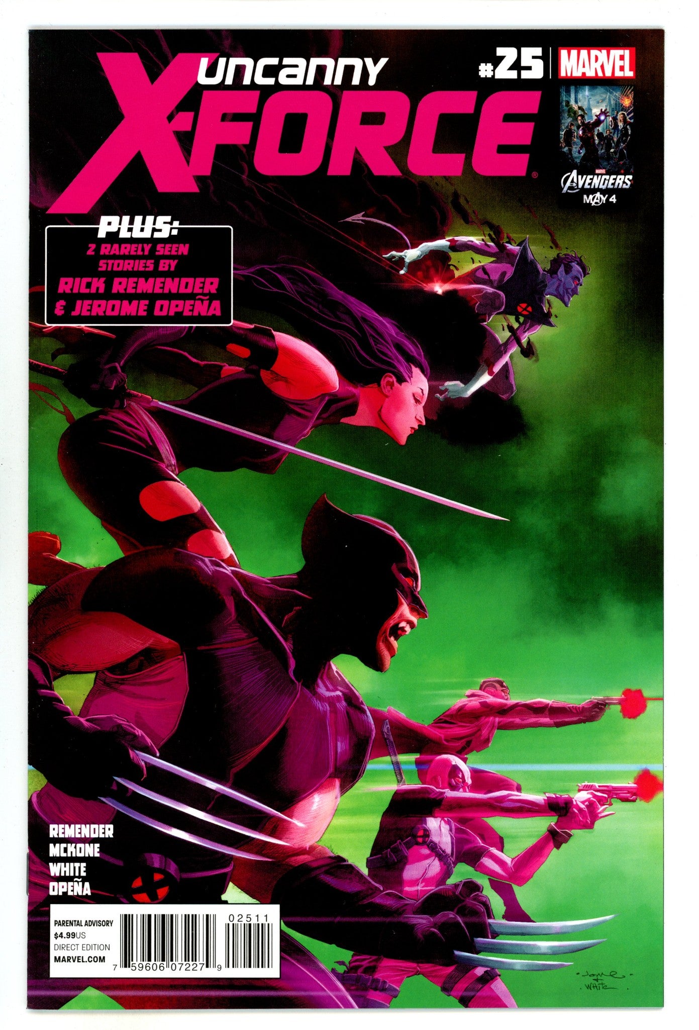 Uncanny X-Force Vol 1 25  High Grade  (2012)  