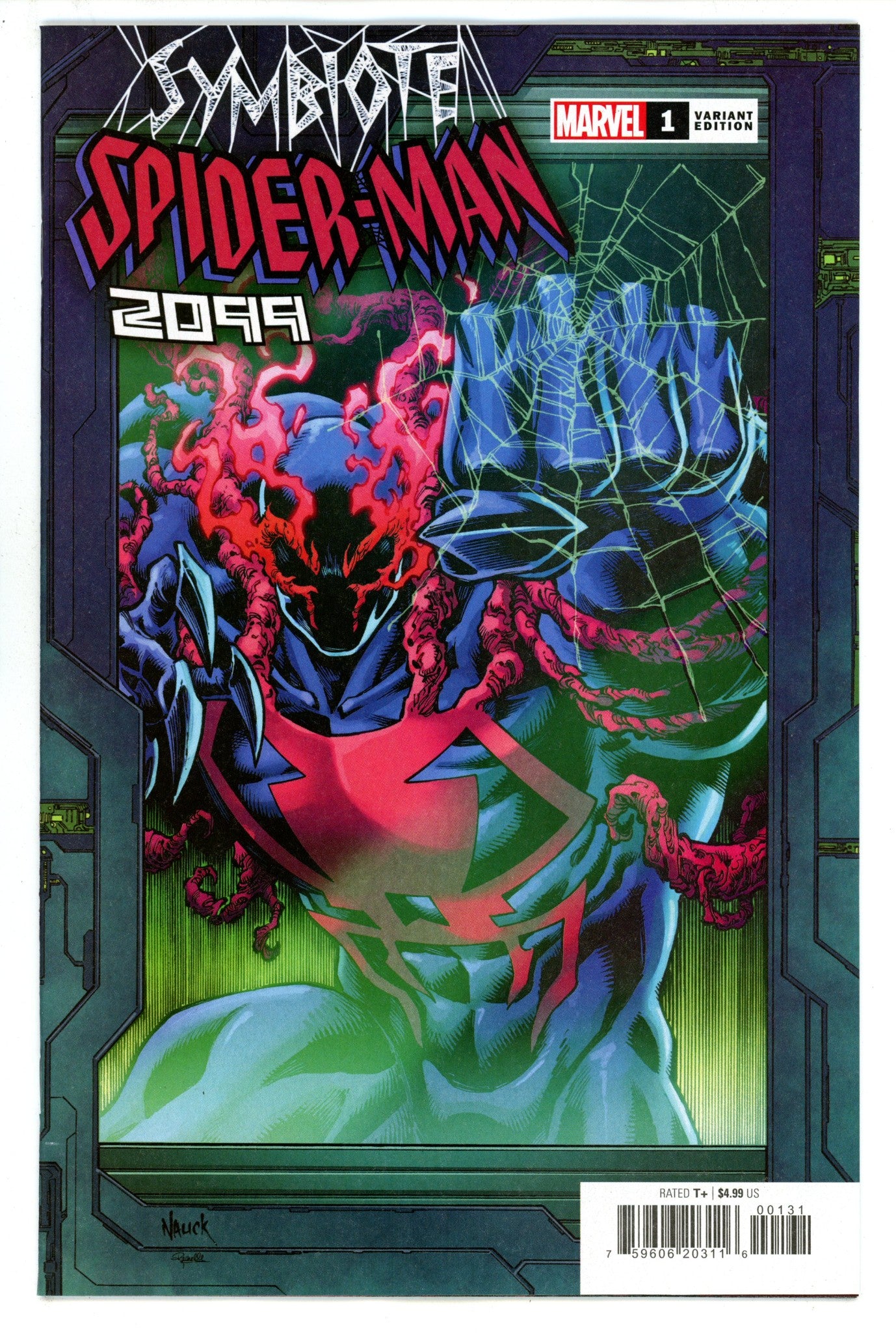 Symbiote Spider-Man 2099 1 Nauck Variant (2024)