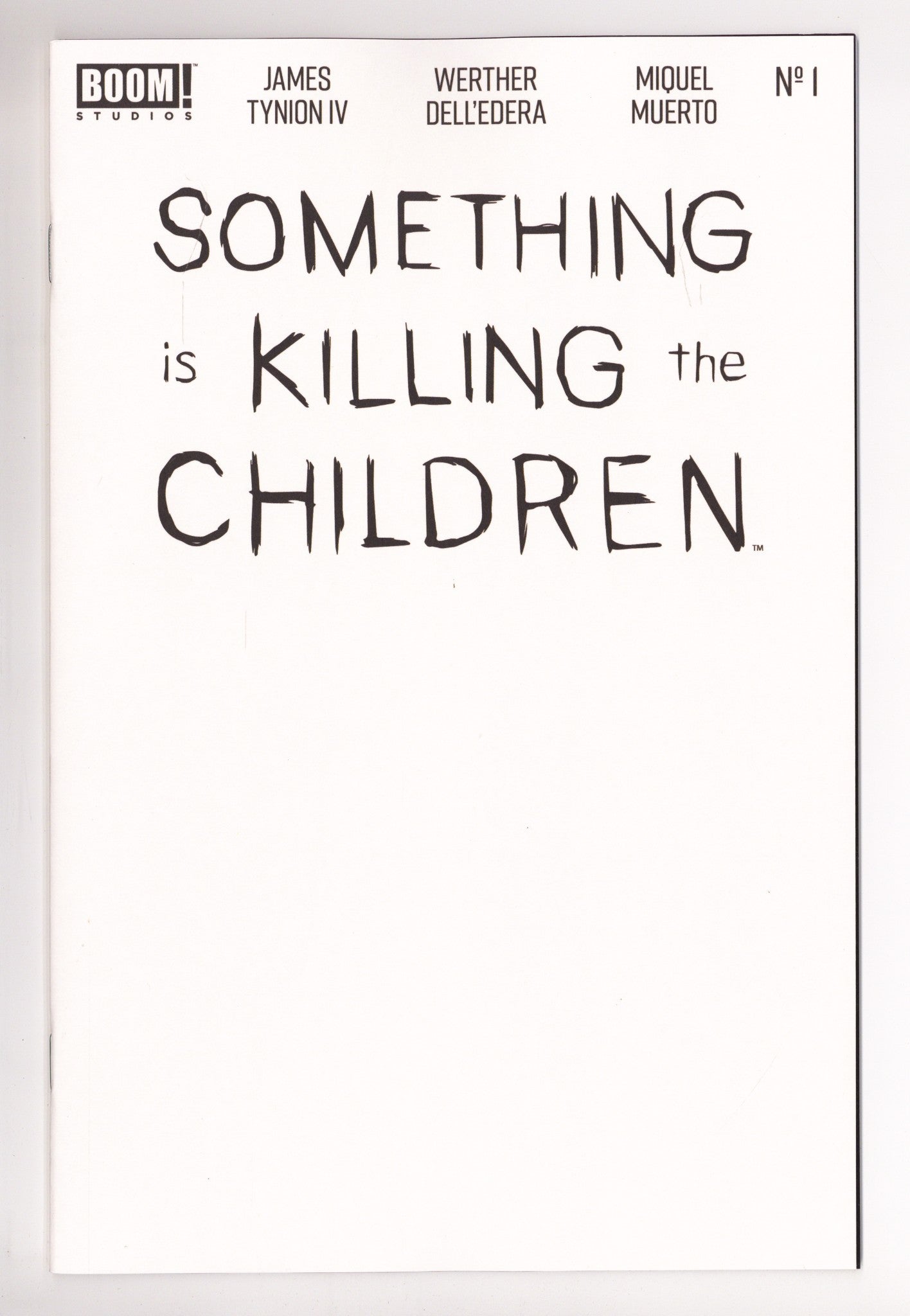 Something Is Killing The Children 1 10th Print Blank Variant (2026)