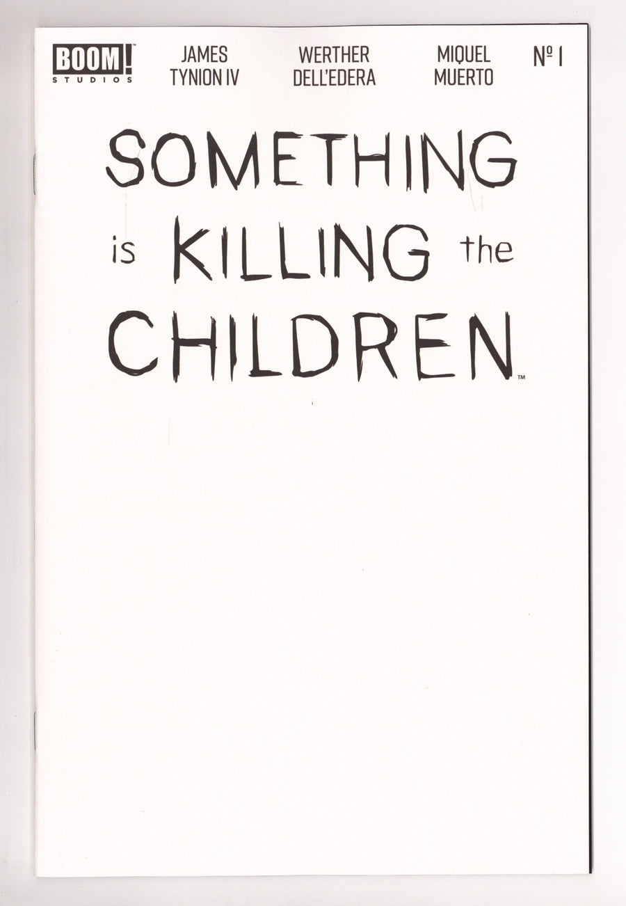 Something Is Killing The Children 1 10th Print Blank Variant (2026)