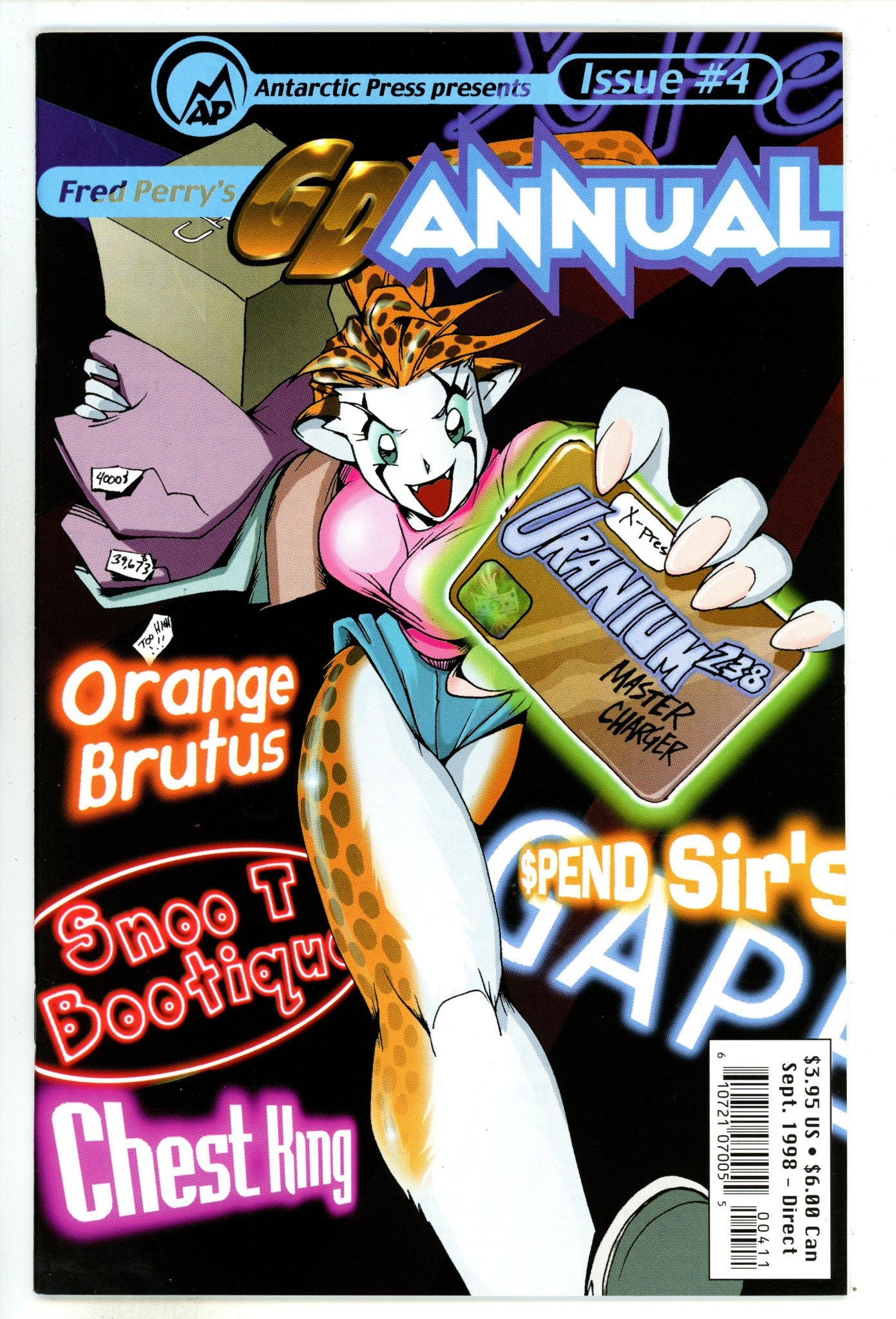 Gold Digger Annual 4 NM- (9.2) (1998) 