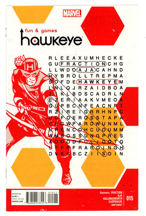 Hawkeye Vol 4 15 High Grade (2014)