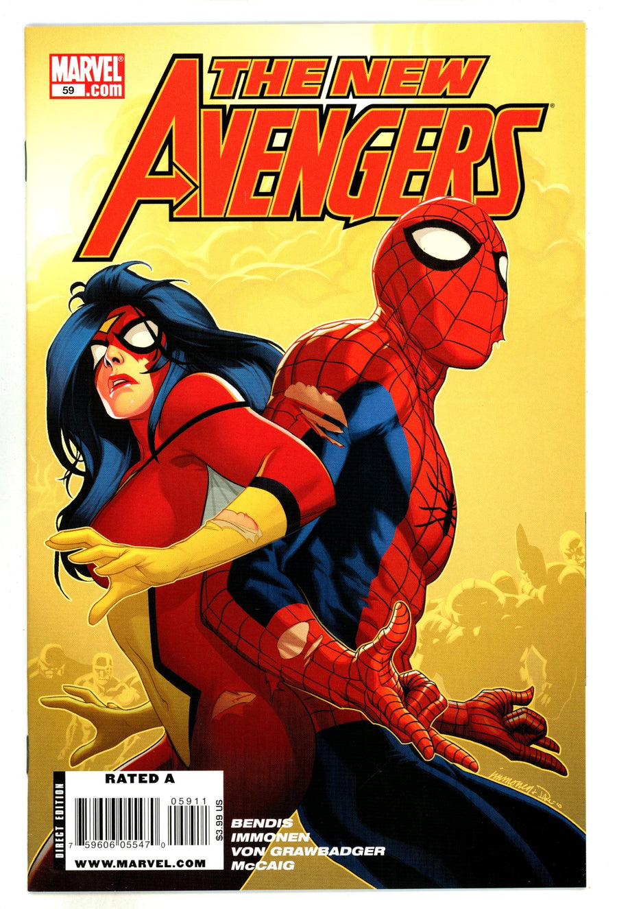 New Avengers Vol 1 59  High Grade  (2009)  