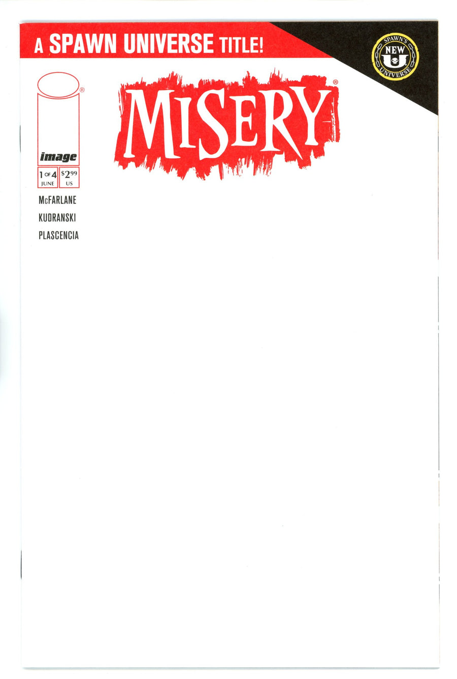 Spawn Misery 1 Blank Variant (2024)