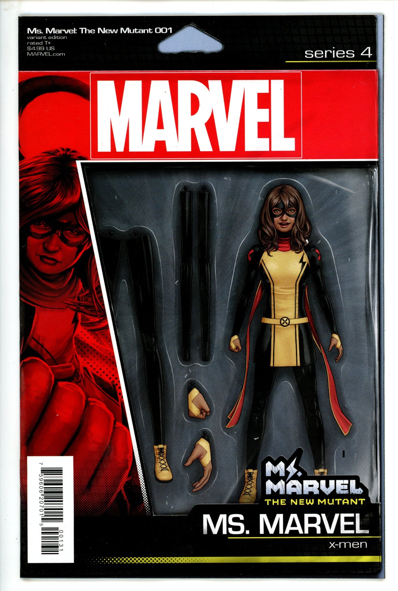 Ms Marvel New Mutant 1 Christopher Action Figure Variant (2023)