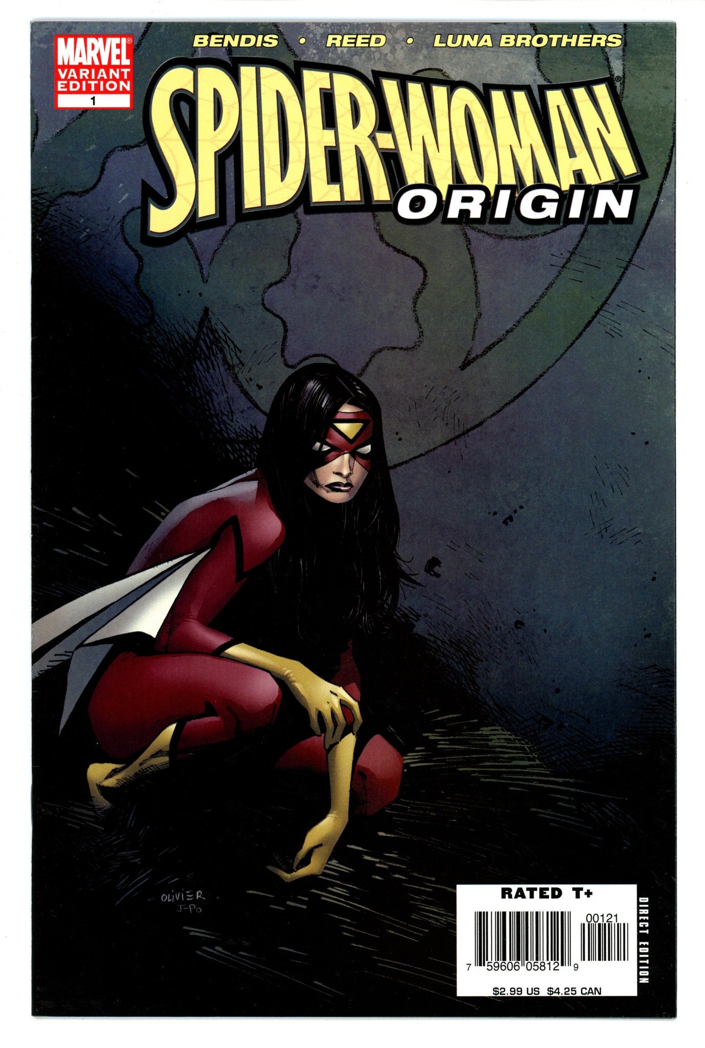 Spider-Woman: Origin 1 High Grade (2006) Coipel Variant 