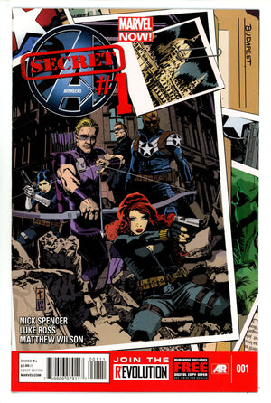 Secret Avengers Vol 2 1 High Grade (2013)