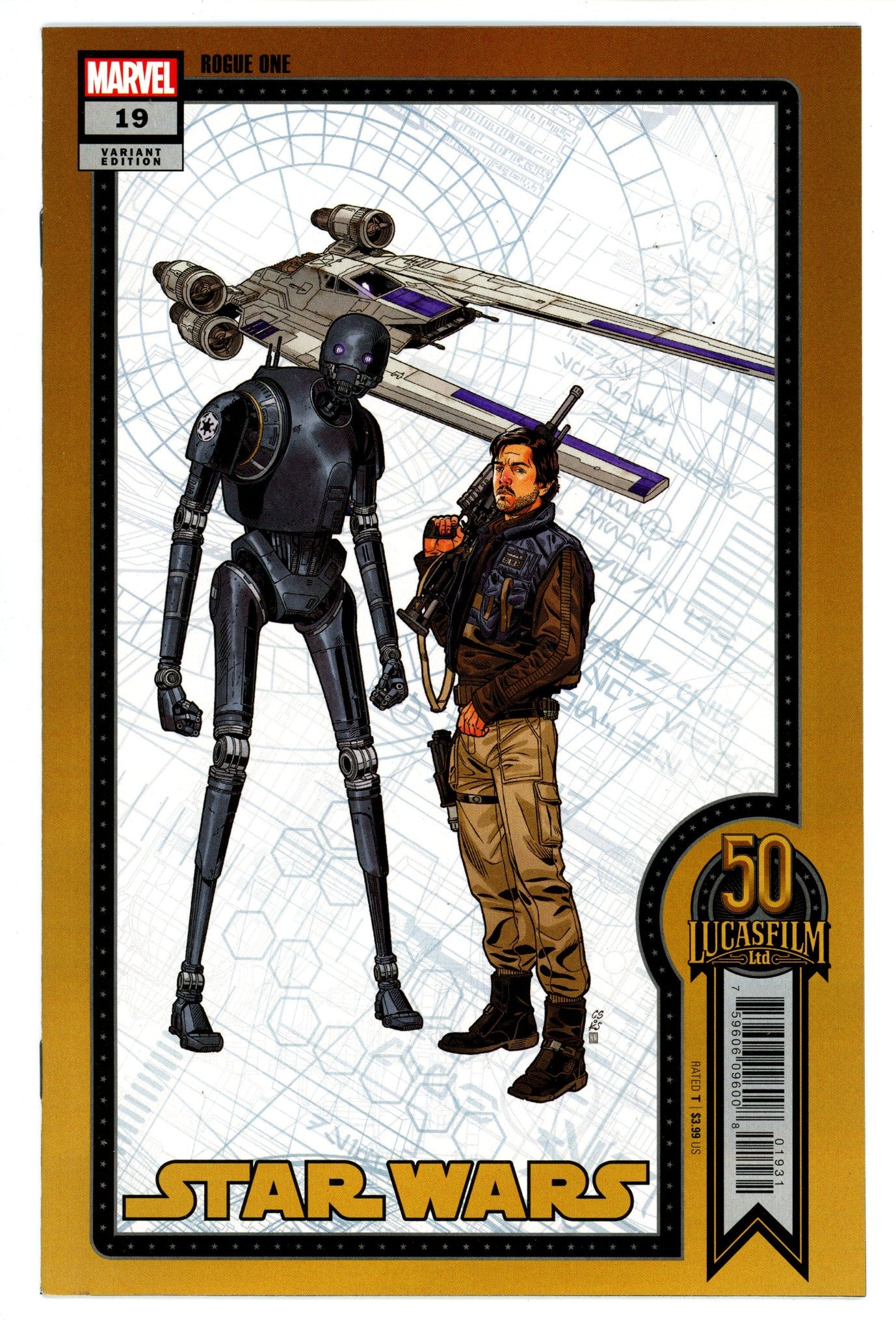 Star Wars Vol 3 19 High Grade (2022) Sprouse Variant 