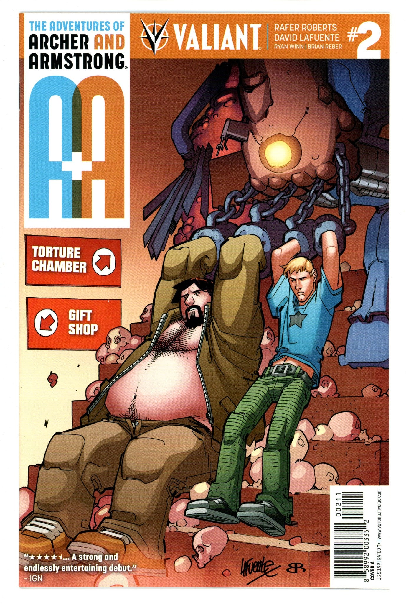 A&A: The Adventures of Archer & Armstrong 2 High Grade (2016) 