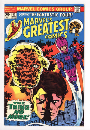 Marvel's Greatest Comics 60 Low Grade (1975)